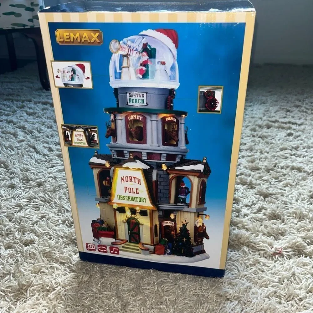 Lemax North Pole Observatory Sights And Sounds 2016 NEW IN BOX